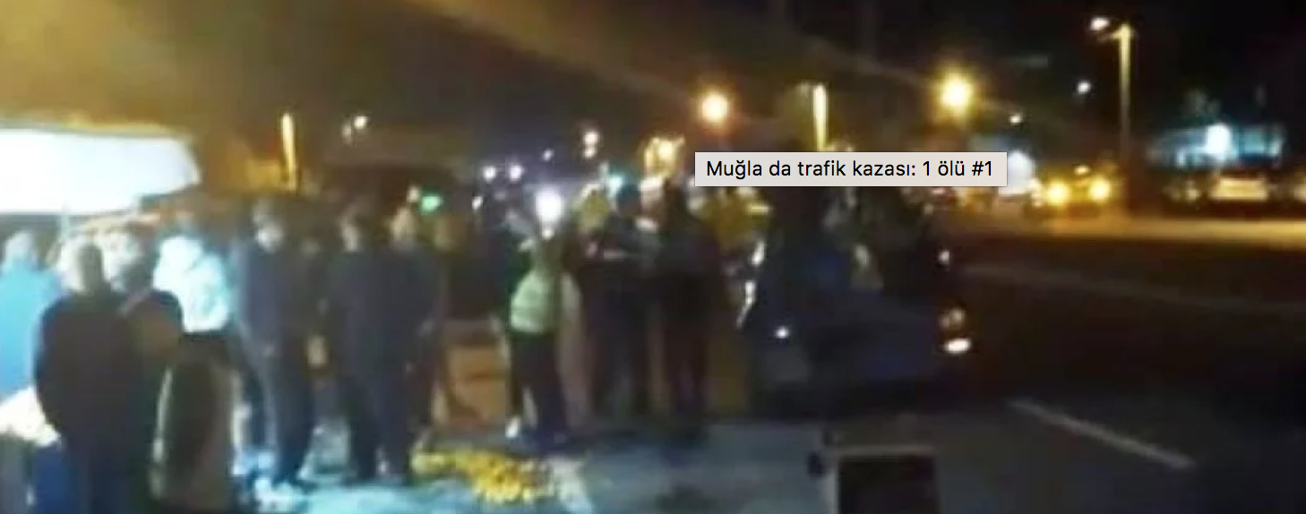 Muğla’da trafik kazası