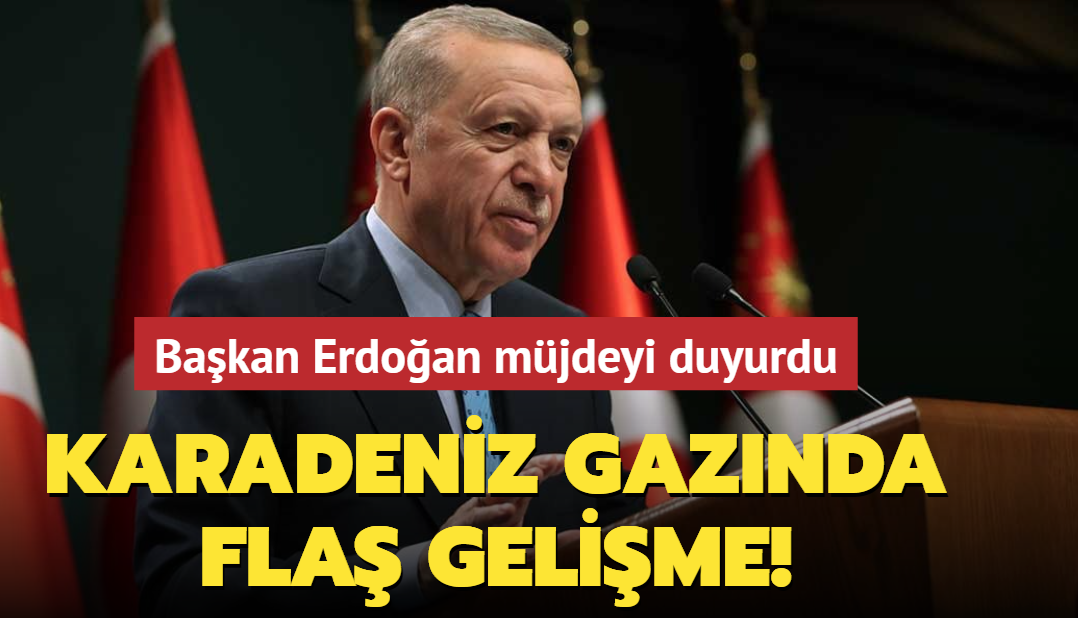 Karadeniz gazında flaş gelişme!