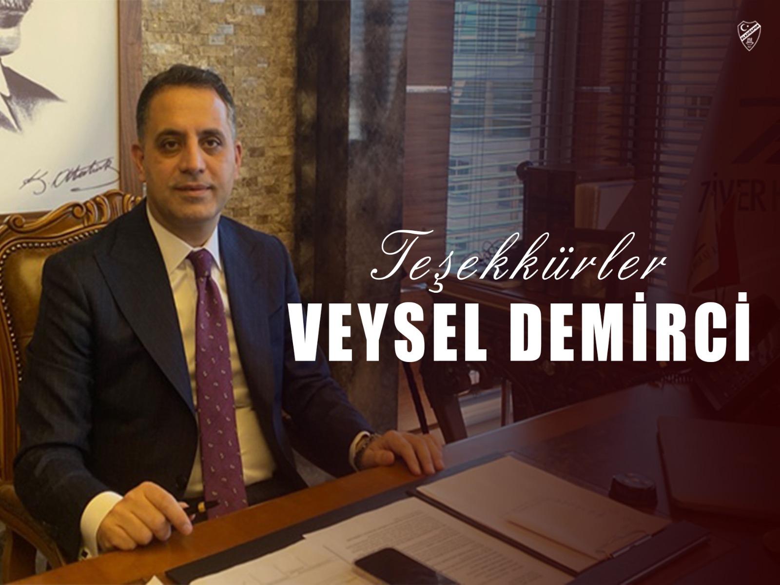 ES ELAZIĞSPOR’DAN DEMİRCİ’YE TEŞEKKÜR!