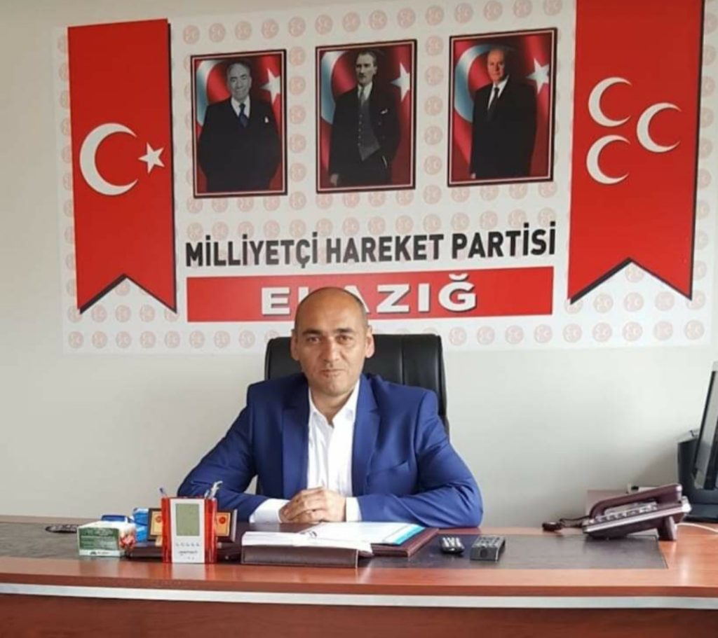 MHP Elazığ Merkez İlçe Başkanlığına   Vahit Erkan atanmıştır.