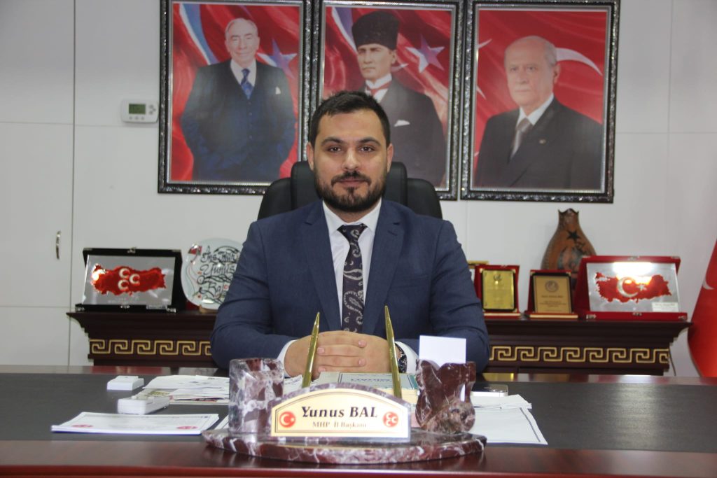 MHP İl Başkanı Yunus Bal 24 Ocak Depremiyle İlgili Mesaj Yayınladı