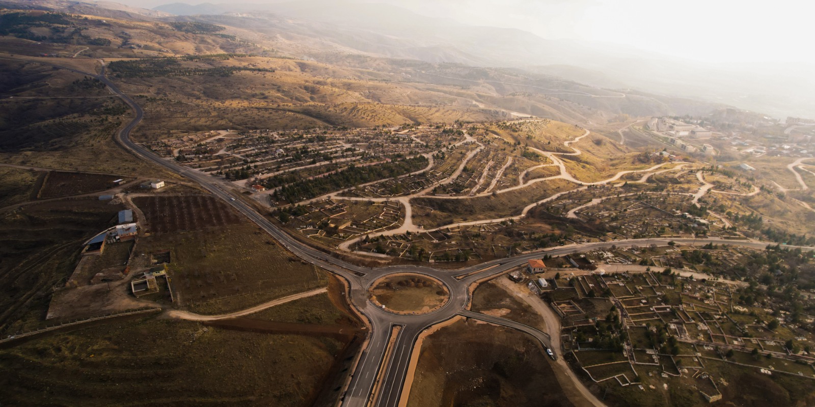 HARPUT İL YOLU(KUZEY ÇEVRE YOLU) BİRİNCİ ETABI TAMAMLADIK.