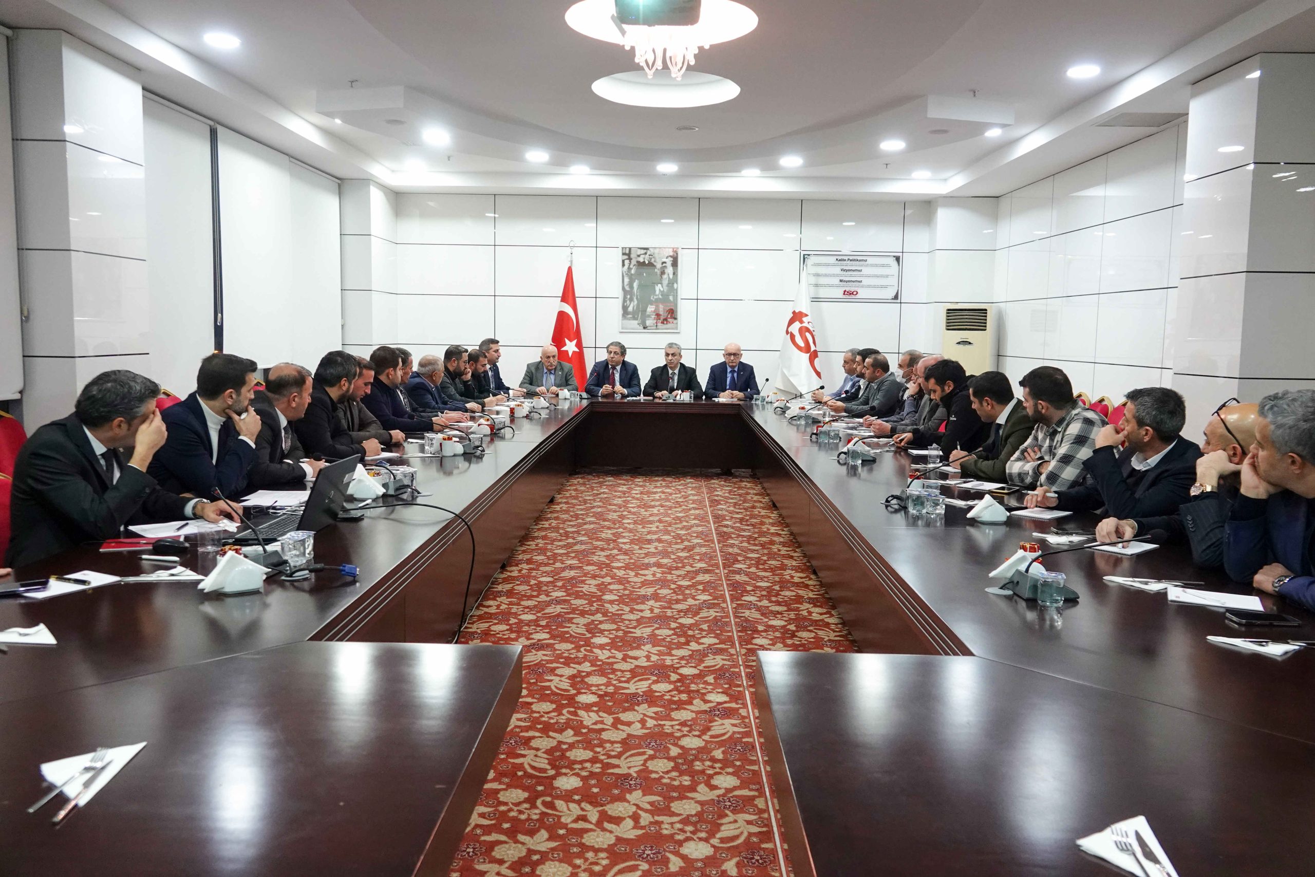 Elazığ Ticaret ve Sanayi Odası Ocak Ayı Olağan Meclis Toplantısı yapıldı.