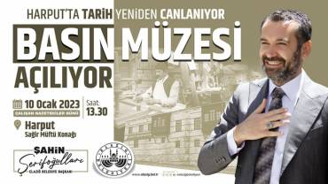 Elazığ Basın Müzesi 10 Ocak Çalışan Gazeteciler Günü’nde Açılıyor