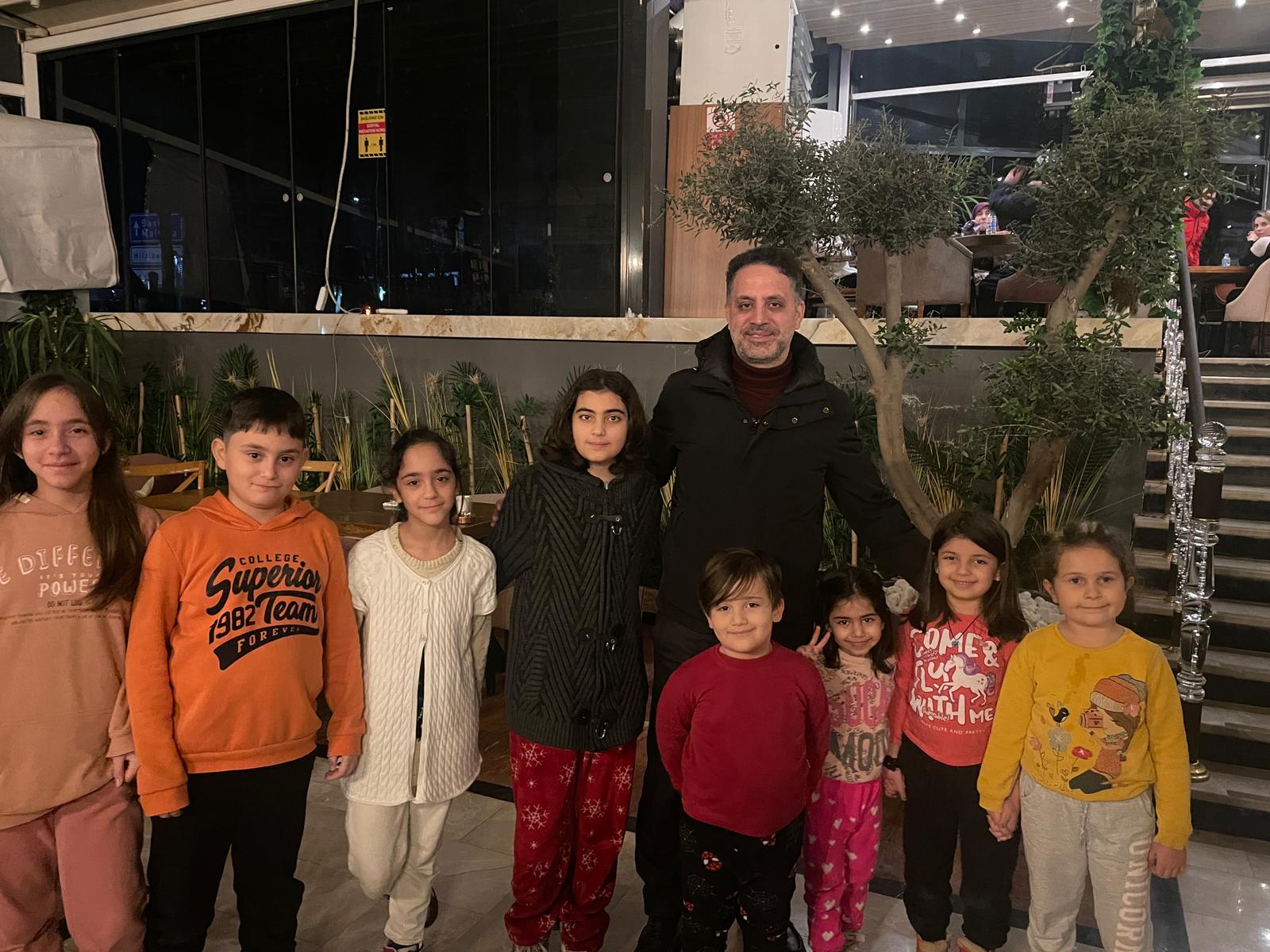 VEYSEL DEMİRCİ AFETZEDELER İLE BİR ARAYA GELDİ