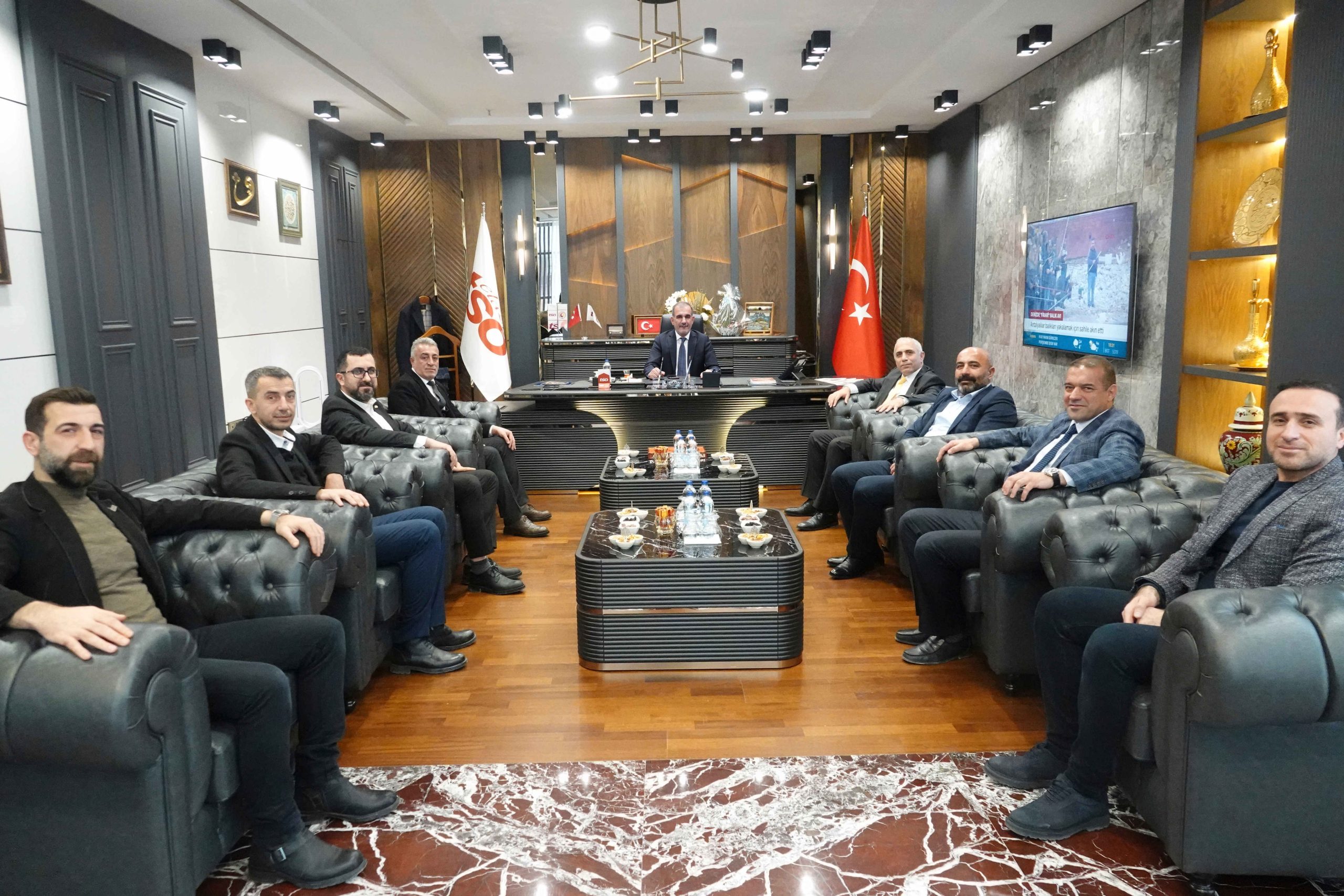 Tunceli TSO Heyetinden Elazığ TSO’ya ziyaret