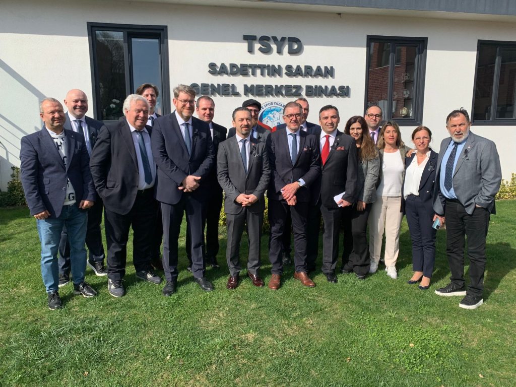 TSYD, AIPS Avrupa yönetim kuruluna ev sahipliği yaptı