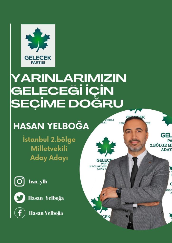 İş İnsanı Moda Ve Tasarım uzmanı Hasan Yelboğa İstanbul 2.Bölge Milletvekili aday adayı başvurusunu yaptı. 