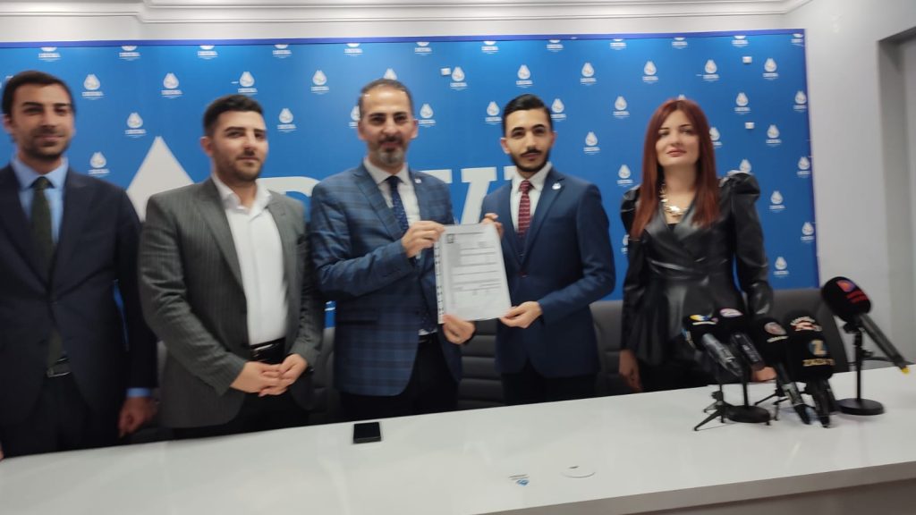 Deva Elazığ milletvekili Aday Adayı Genç iş adamı Sait Utkucan Öznay, Resmi Müracaatını Yaptı