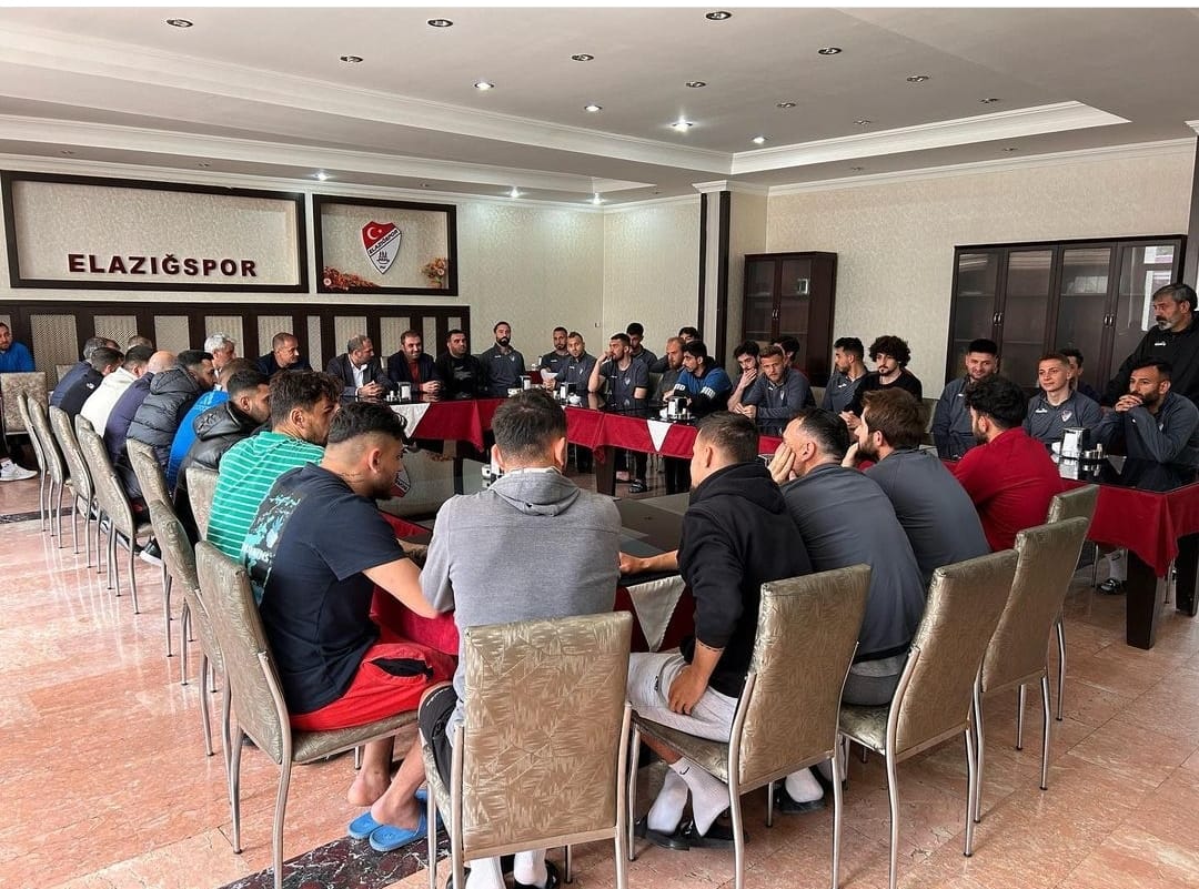 Elazığspor’da bayramlaşma töreni