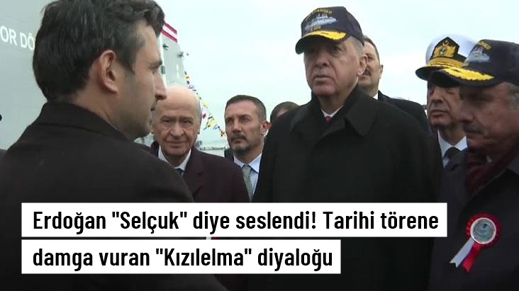Cumhurbaşkanı Erdoğan “Selçuk” diye seslendi! Tarihi törene damga vuran “Kızılelma” diyaloğu
