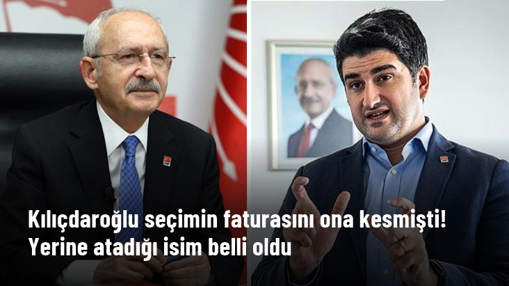 CHP’de seçimin faturası ona kesilmişti! Onursal Adıgüzel’in yerine gelen isim belli oldu