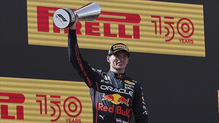 İspanya’da kazanan Max Verstappen