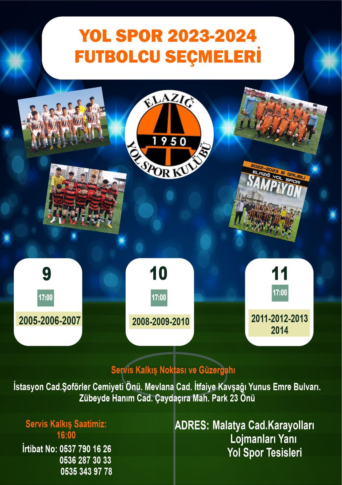 Yolspor Yeni Yıldızlar Peşinde!