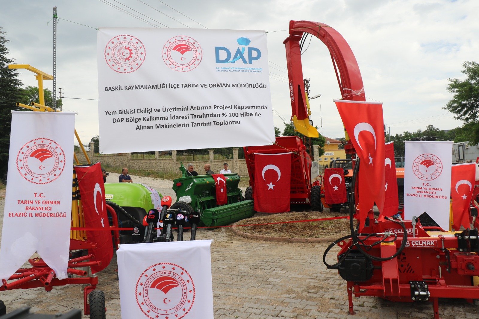 Çiftçilere 1 milyon TL değerinde yüzde 100 hibeli makine desteği