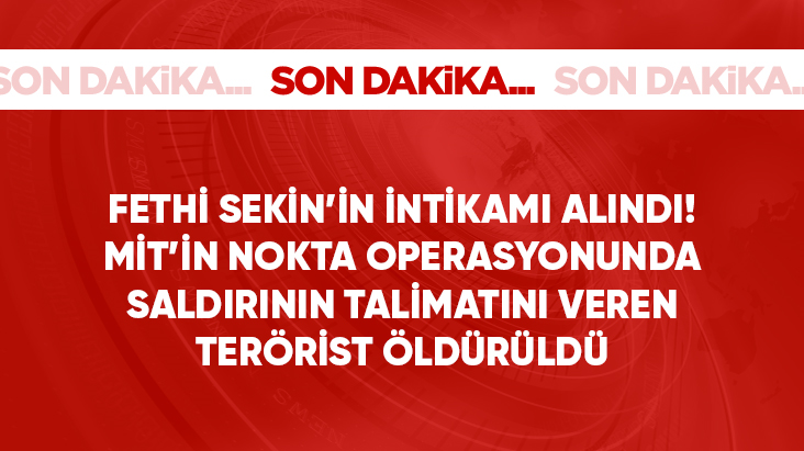 MİT, İzmir Adliyesi saldırısını organize eden teröristi etkisiz hale getirdi