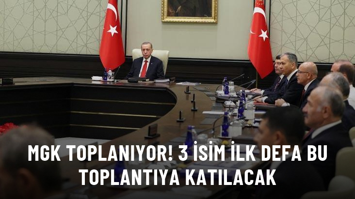 Cumhurbaşkanı Erdoğan MGK’yı topluyor! 3 isim ilk defa bu toplantıya katılacak