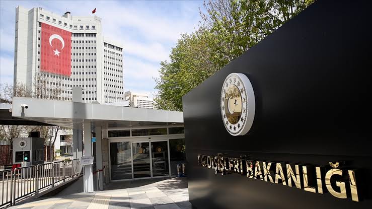 Türk Dışişleri Bakanlığı, Kudüs’ü İsrail’in başkenti olmaktan çıkardı.