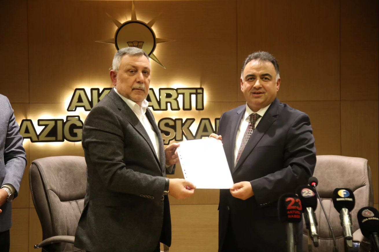 AK PARTİ ELAZIĞ BELEDİYE BAŞKAN ADAY ADAYI ALİ TEKATAŞ