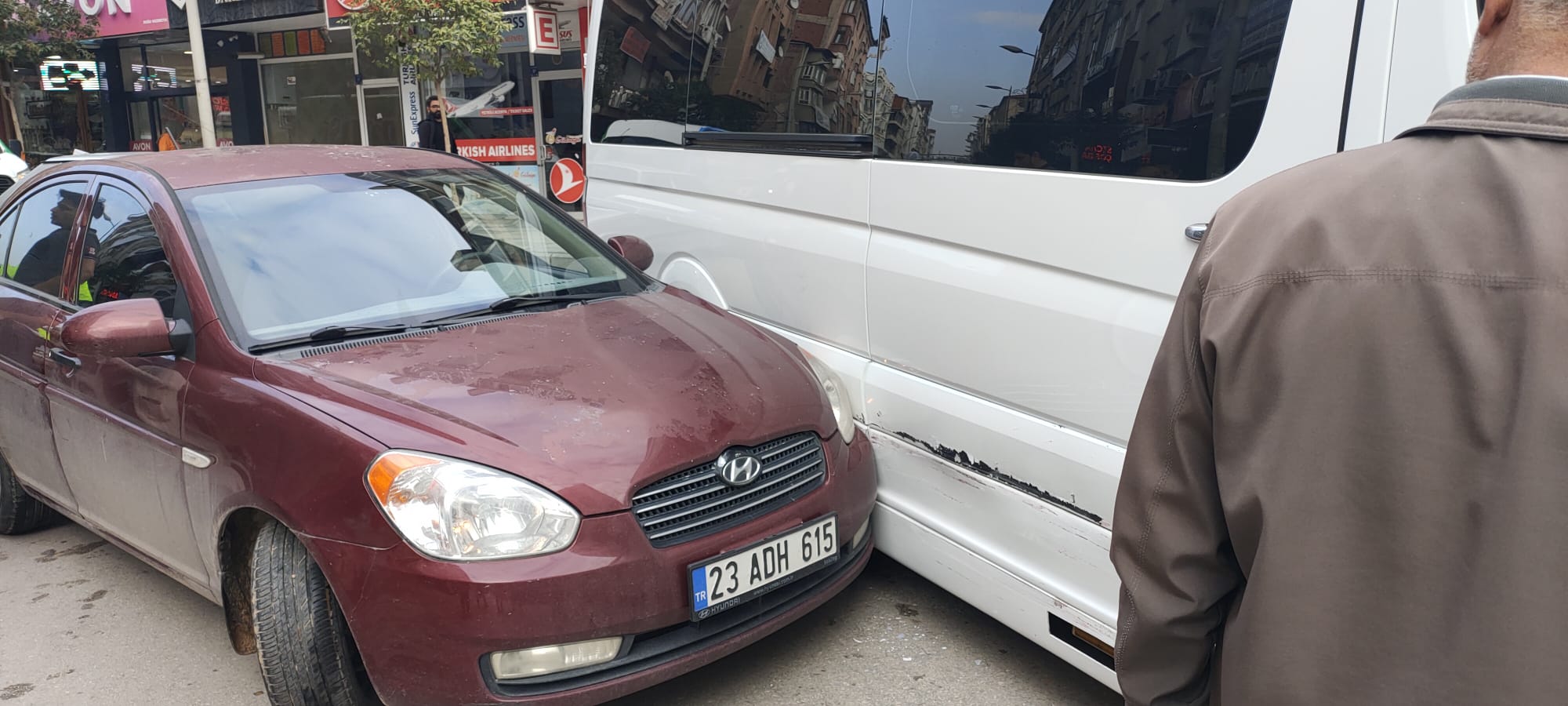 Elazığ da Trafik Kazası