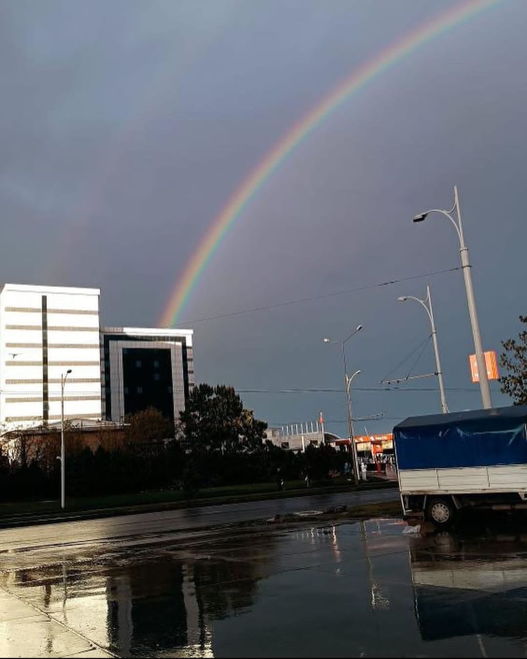 Malatya semalarında ortaya çıkan görüntüler kartpostallık manzaralar oluşturdu.