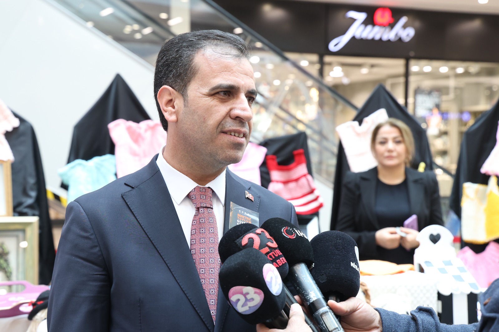 Elazığ’da 25 Kasım Kadına Yönelik Şiddetle Mücadele Günü nedeni ile etkinlik düzenlendi.