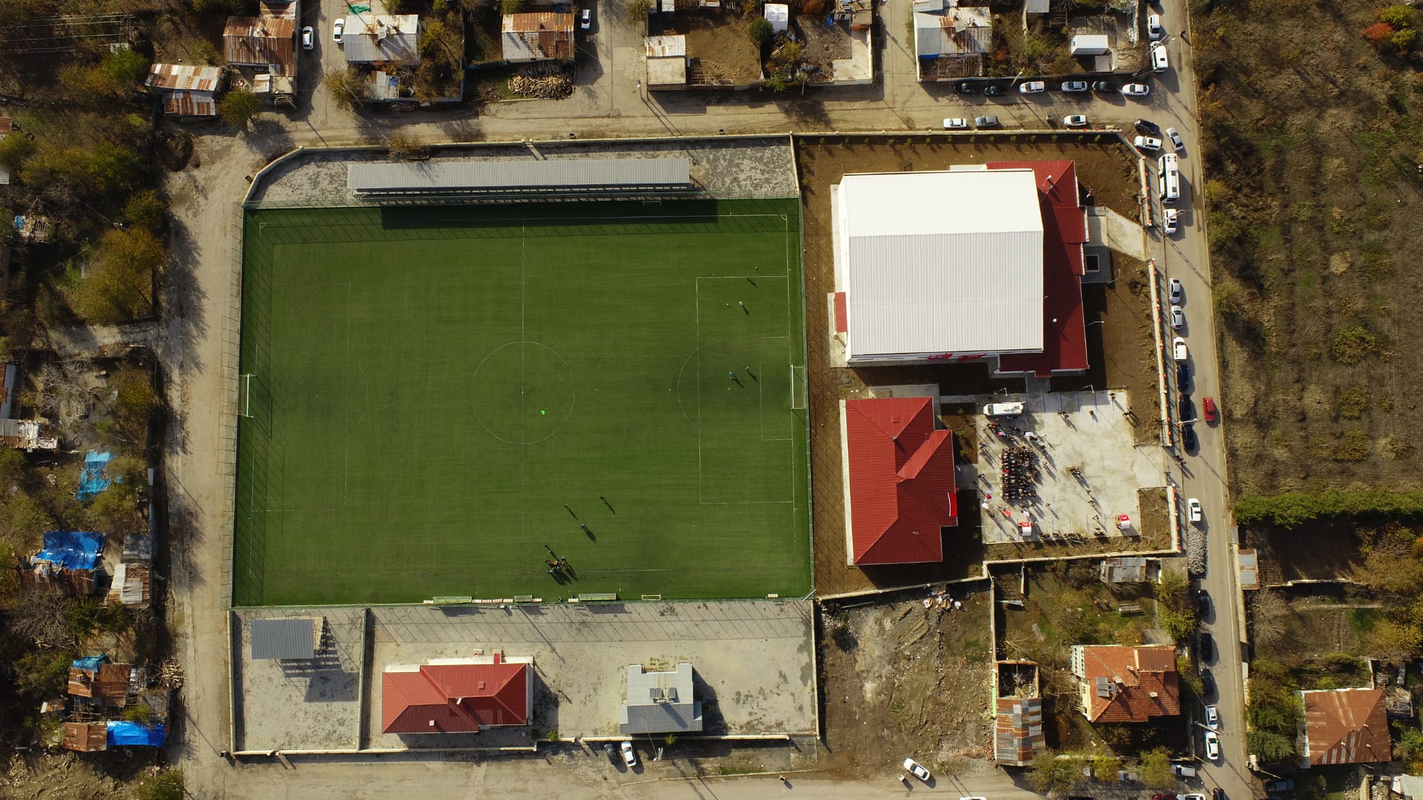 PALU İLÇESİ SPOR KOMPLEKSİNE KAVUŞTU