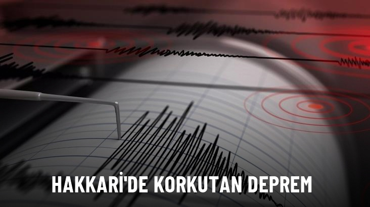 Hakkari’de Korkutan Deprem