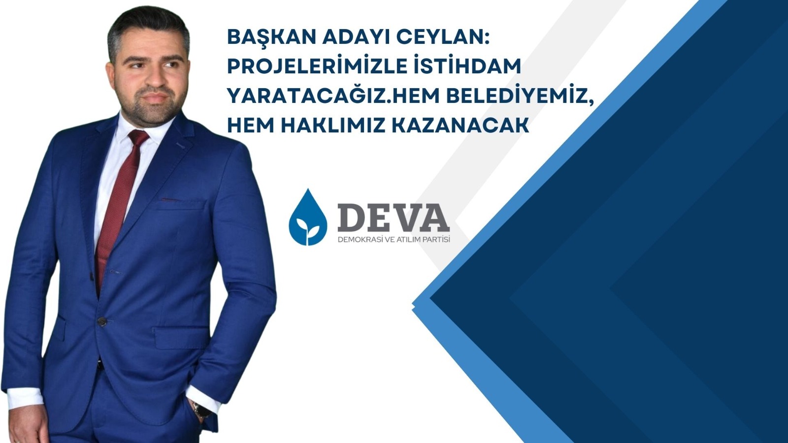 BAŞKAN ADAYI CEYLAN BELEDİYECİLİK HAYAL SATMAK, GÖZ BOYMAK DEĞİLDİR. MUTLU İNSAN MUTLU KENT DİYECEĞİZ