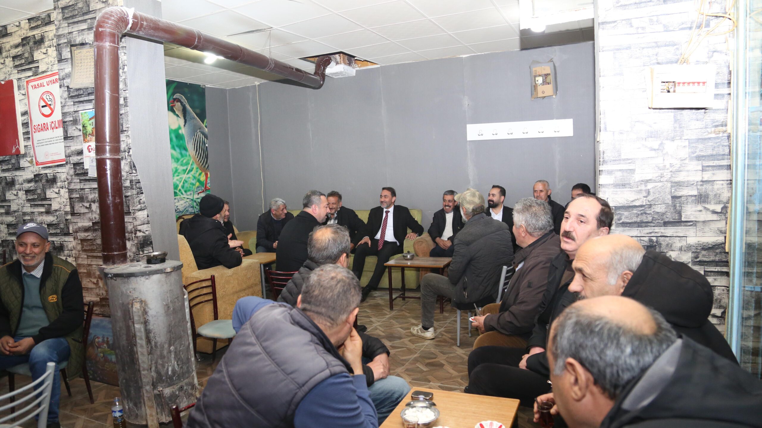 BAŞKAN ADAYI DURAN’A ESNAFLARDAN YOĞUN İLGİ