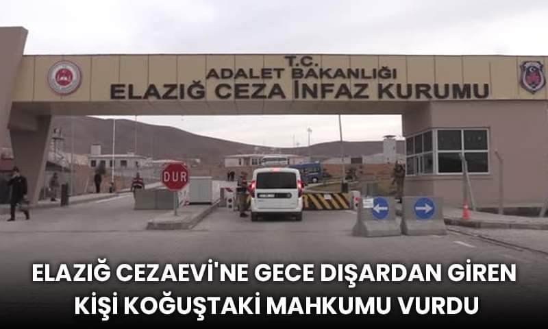 Cezaevi’ne Gece Dışardan Giren Kişi Koğuştaki Mahkumu Vurdu