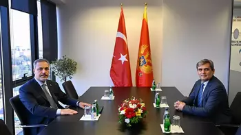 Bakan Fidan, Karadağ Başkan Yardımcısı İbrahimoviç İle Bir Arada