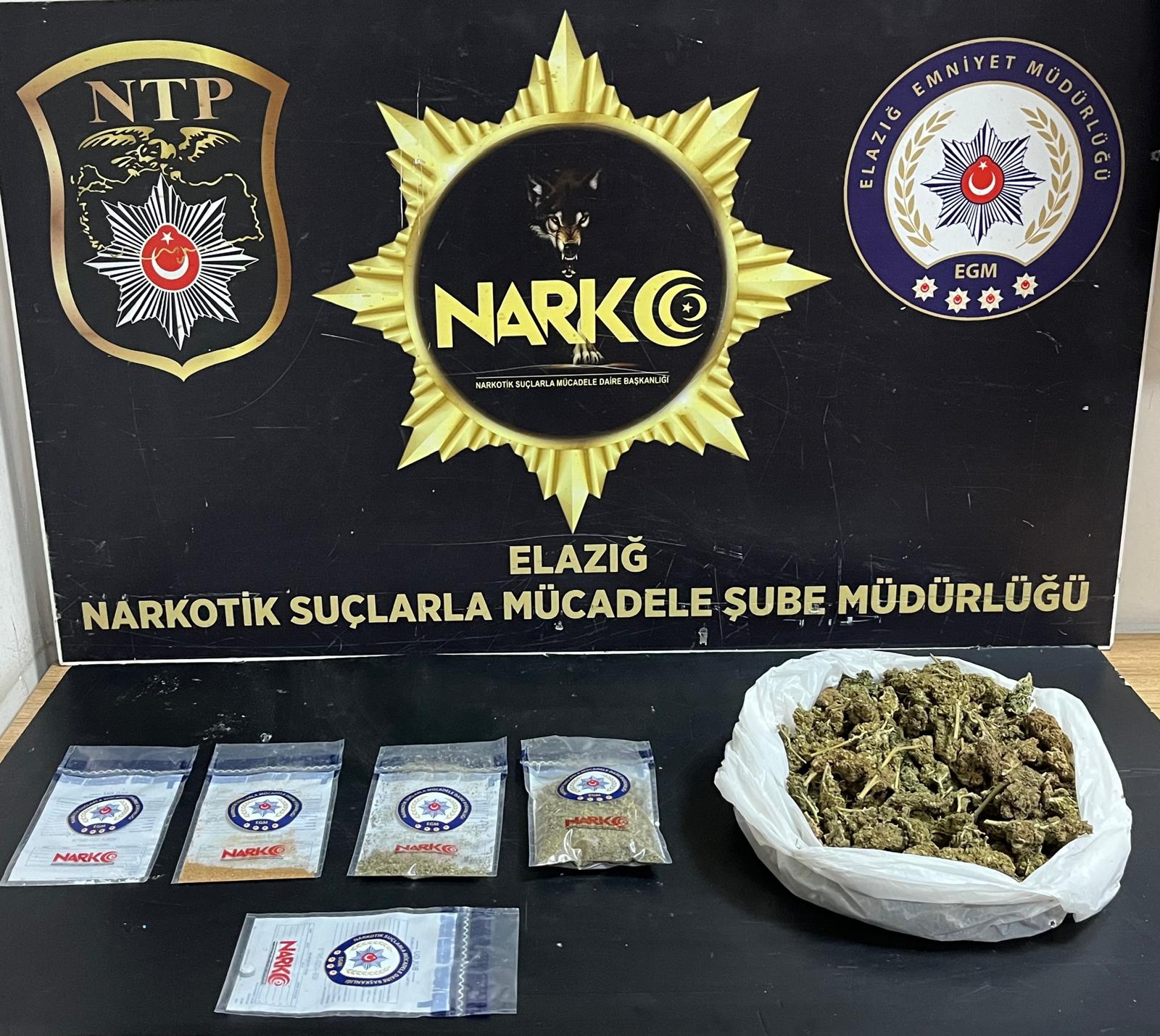 Elazığ’da Zehir Tacirleri Yakalandı 