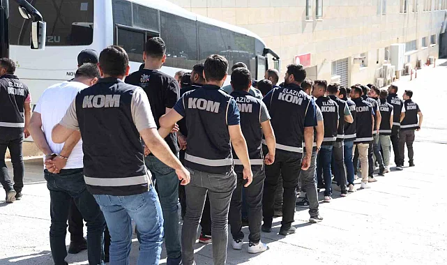 “Kuyu-16” Operasyonunda 17 Şüpheli Tutuklandı
