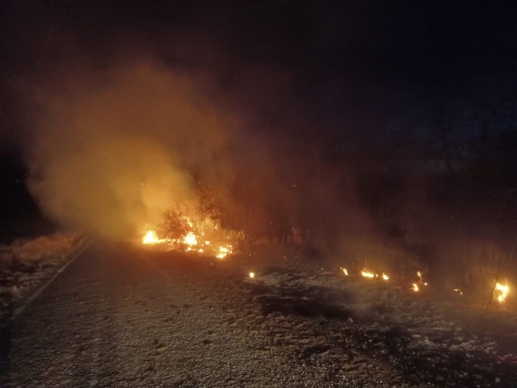 Çemişgezek’te Mesire Keyfi Kâbusa Döndü!Mesire Alanında Yangın 