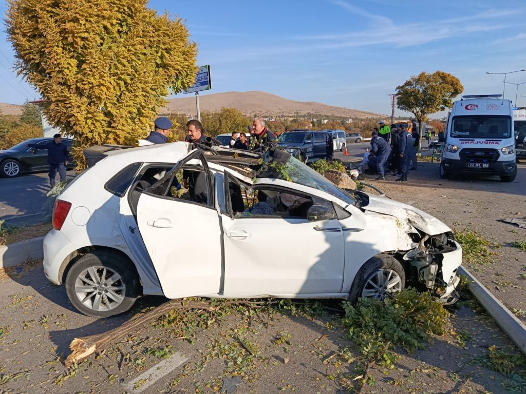 Elazığ’da ki Kazada Anne ve Oğlu Öldü