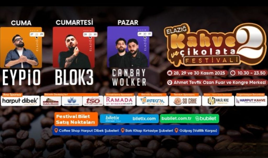 Elazığ’da Kahve Ve Çikolatanın Büyülü Buluşması