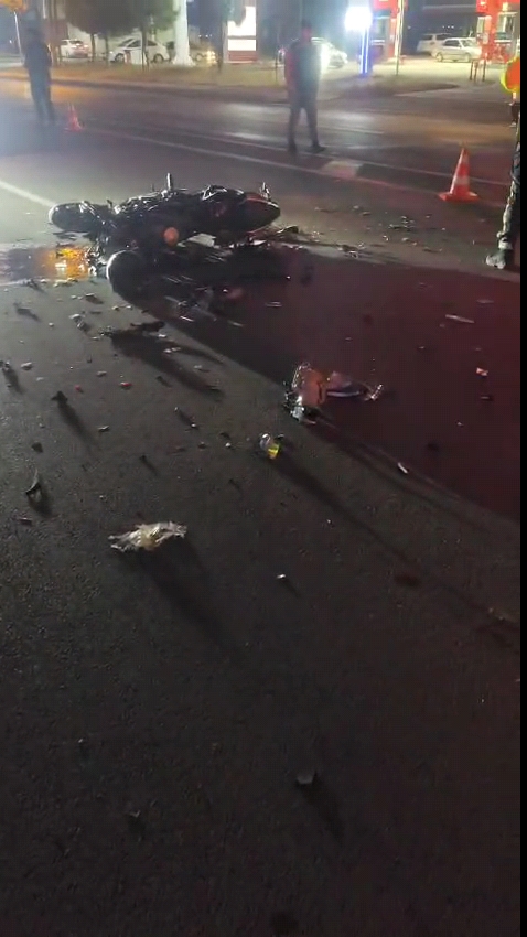 Karakoçan’da Motosiklet Kazası: 1 Yaralı