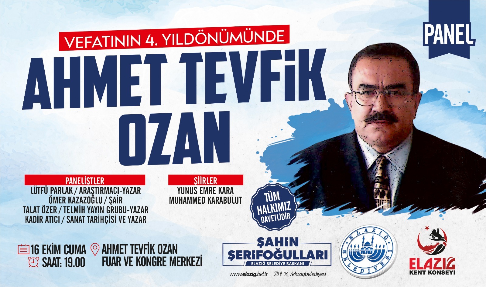 Merhum Yazar Ahmet Tevfik Ozan Anılacak