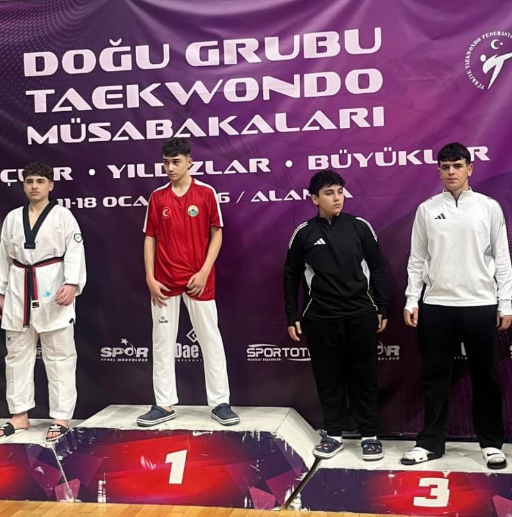 ELAZIĞLI ONDÖRT TEAKWONDOCUMUZ TÜRKİYE ŞAMPİYONASINDA