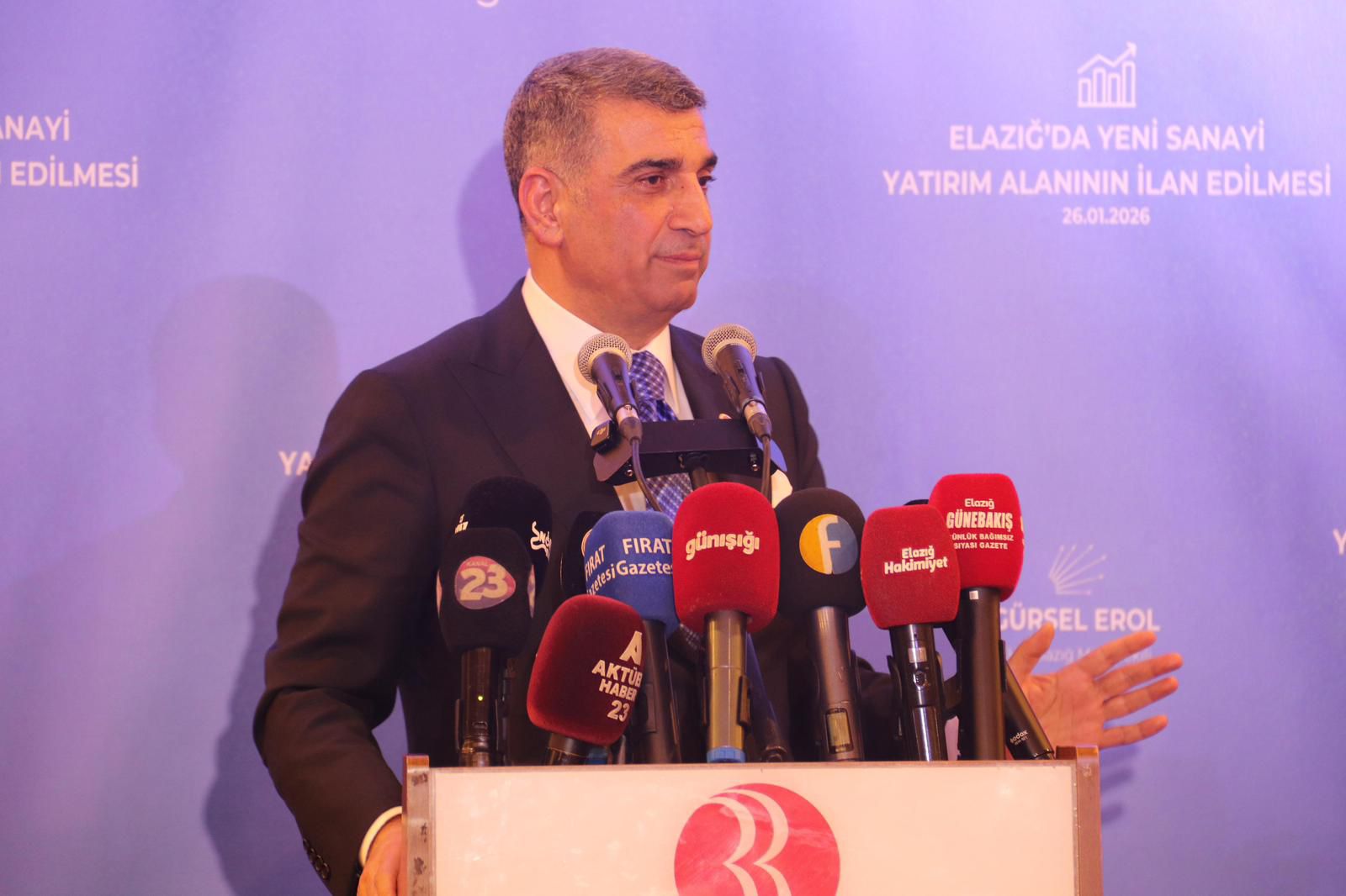 Milletvekili Gürsel Erol: “Elazığ’ımıza Hayırlı Olsun