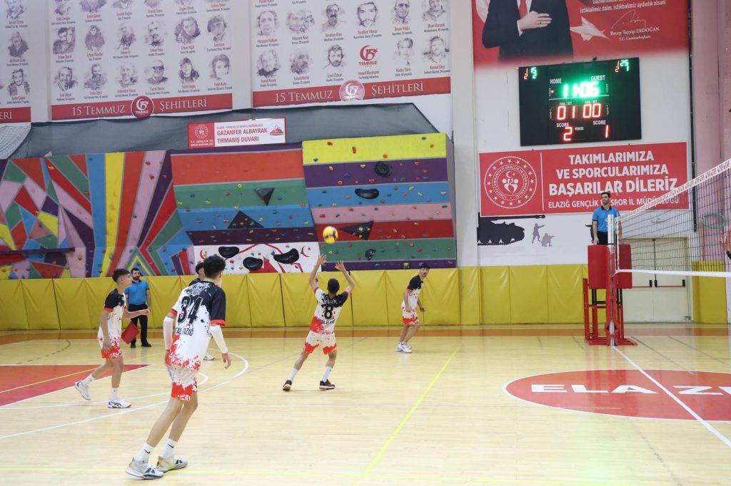 Elazığ’da Yerel Lig Genç Erkekler İl Birinciliği Tamamlandı