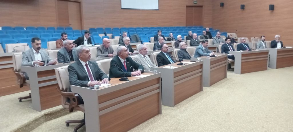 Elazığ il özel İdaresi Genel Meclisi Şubat ayı oturumları yapılan ilk birleşimle başladı.