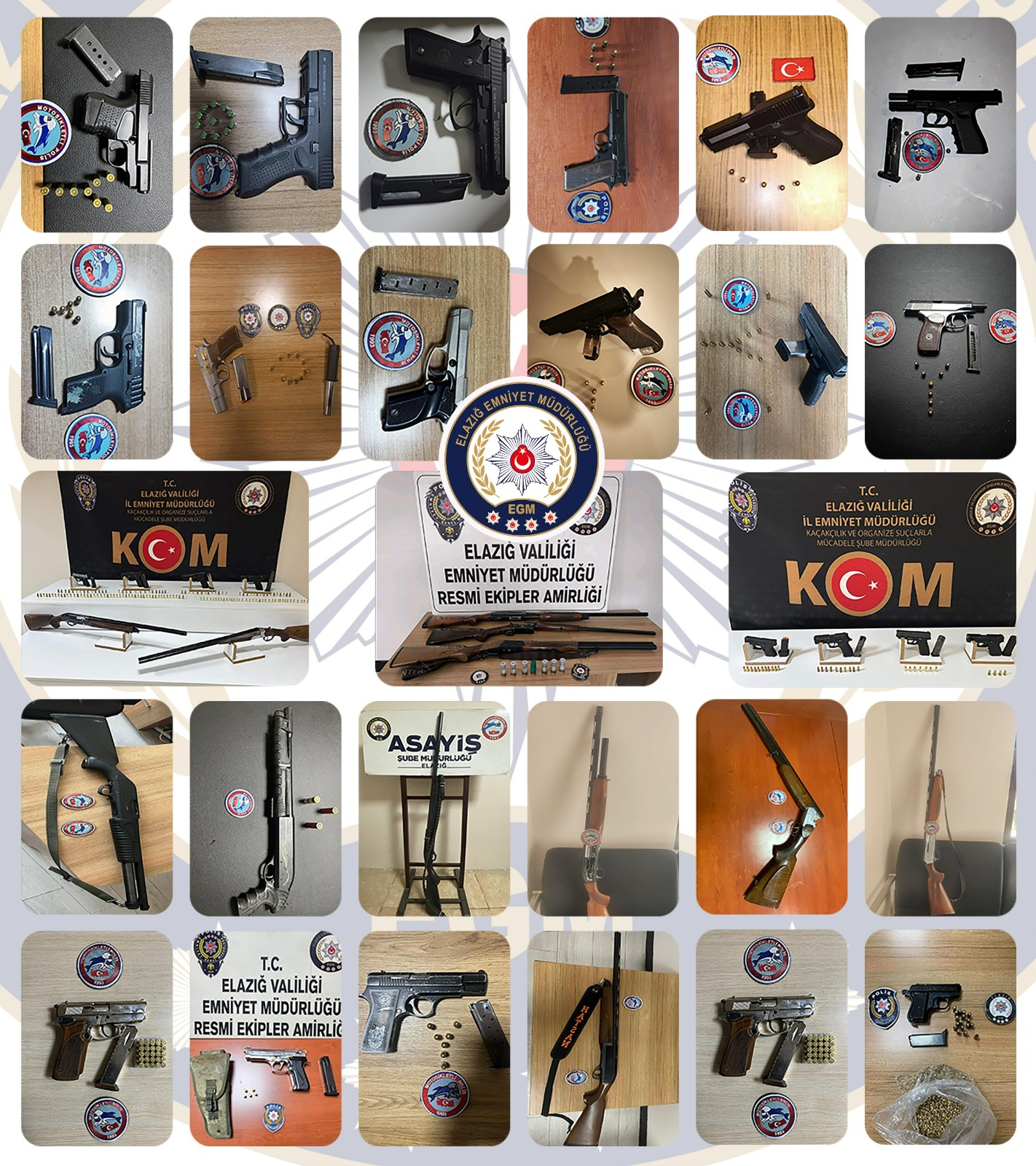 Elazığ’da 115 Zanlı Tutuklandı!