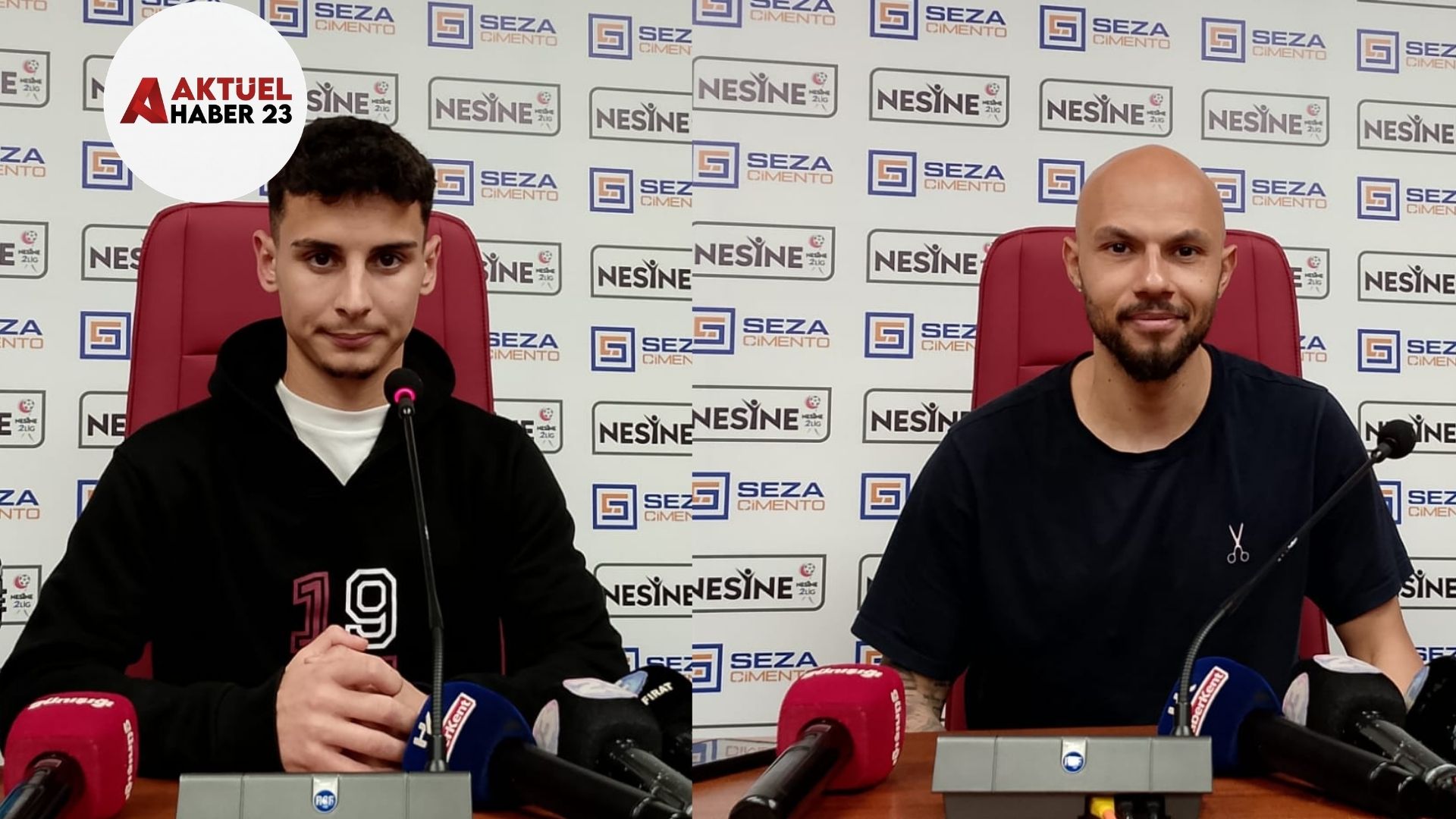 Elazığspor’lu futbolcular Süleyman Özdamar ve Ali altınöz maç sonu açıklamalarda bulundu