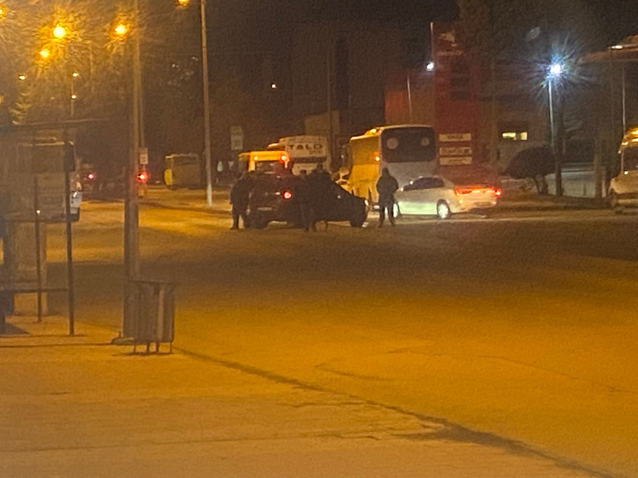 Elazığ’da maddi hasarlı trafik kazası meydana geldi.