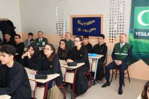 Elazığda bugun ilk ders zili yeşilay için çaldı