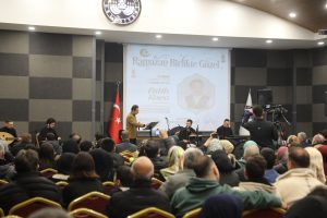 RAMAZAN AYI ETKİNLİKLERİNİN BU AKŞAMKİ KONUĞU GÜÇLÜ YORUMUYLA FADIL AYDIN OLUYOR