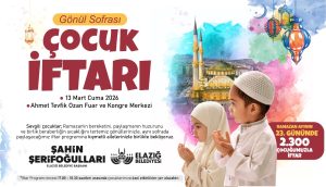 GÖNÜL SOFRASINDA ÇOCUK İFTARI 