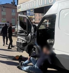 Elazığda  trafik  kazası 1 kişi yaralandı